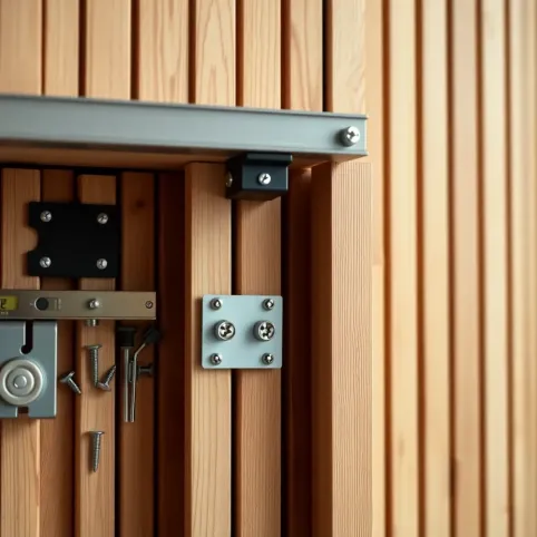 Jak zamontować ściankę działową z lameli