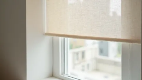 Jak zasłonić okno bez karnisza