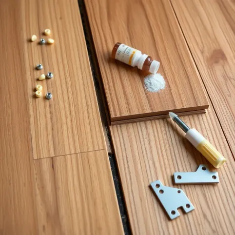 jak zlikwidować skrzypienie podłogi