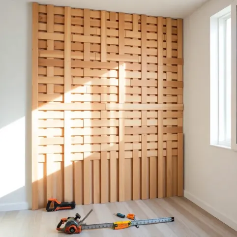 Jak zrobić ścianę z listewek