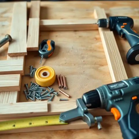 Jak zrobić stelaż na ściankę weselną