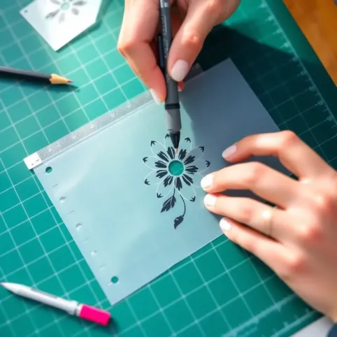 Jak zrobić szablon do malowania na tkaninie