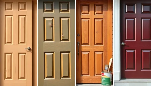 Jaka farba do drzwi drewnianych zewnętrznych