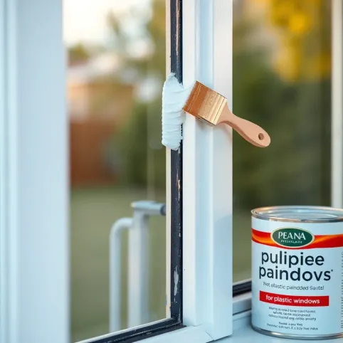 Jaka farba do malowania okien plastikowych