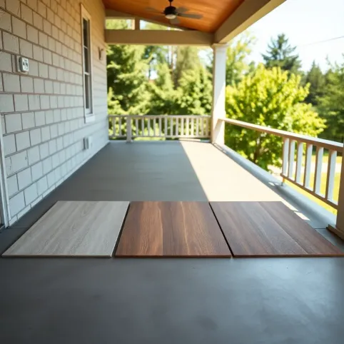 Jaka podłoga na zadaszony taras