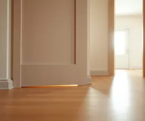Jaka szczelina między drzwiami a podłogą