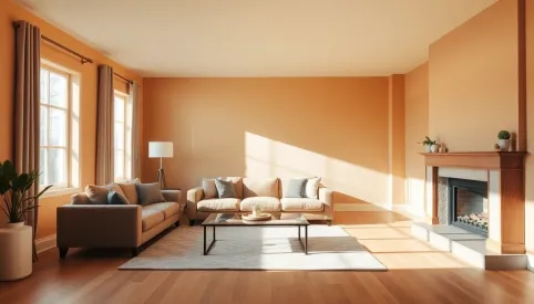 Jaki kolor farby do salonu