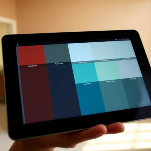 Jaki kolor ścian aplikacja