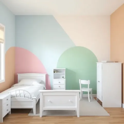 Jaki kolor ścian do białych mebli w pokoju młodzieżowym