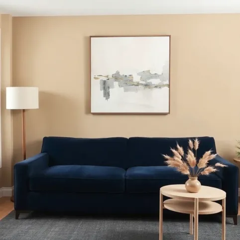 Jaki kolor ścian do granatowej kanapy