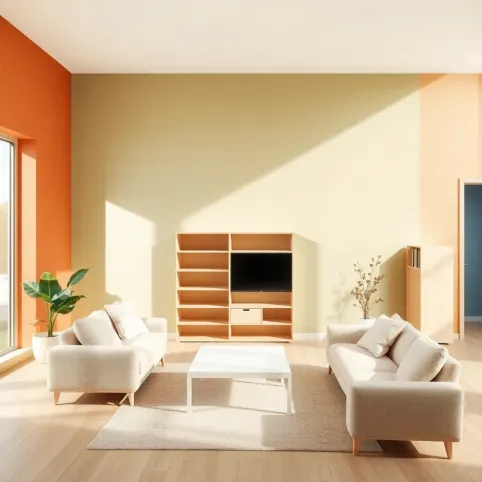 Jaki kolor ścian do jasnych mebli