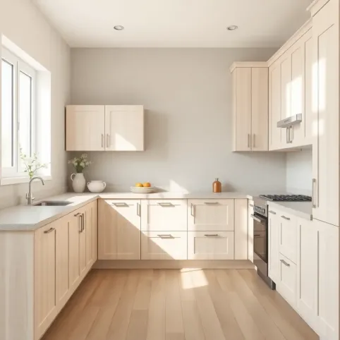 Jaki kolor ścian do jasnych mebli w kuchni