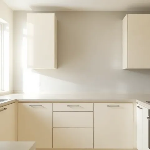 Jaki kolor ścian do kremowych mebli kuchennych