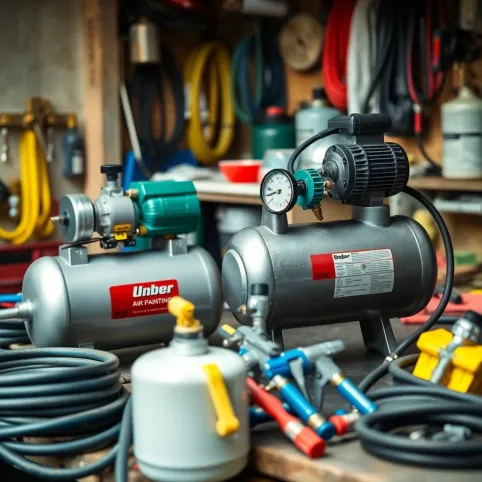 Jaki kompresor do malowania pistoletem