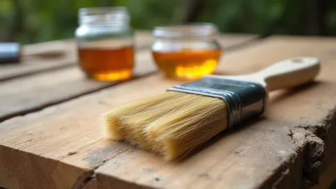 Jaki pędzel do drewnochronu