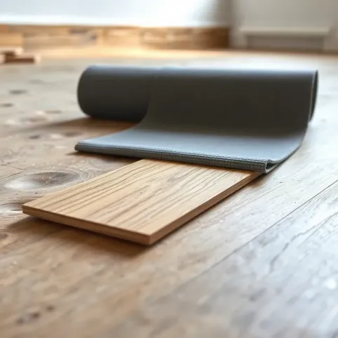 Jaki podkład pod panele na nierówną podłogę