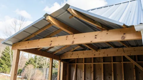 Jaki spadek dachu na 4 metrach