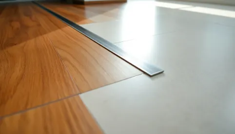 Jakie listwy do łączenia paneli z płytkami