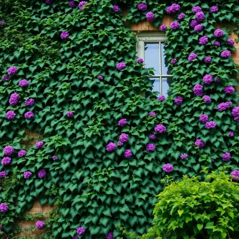 Jakie pnącza na ścianie domu