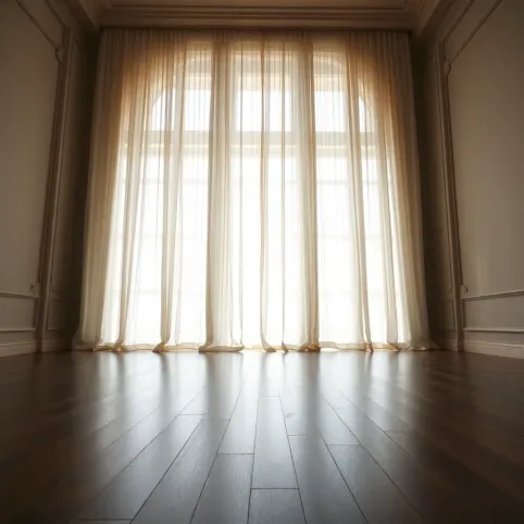 Jakie zasłony do ciemnej podłogi