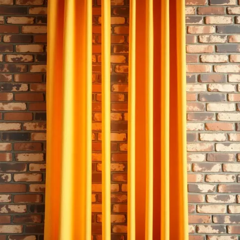 Jakie zasłony do ściany z cegły