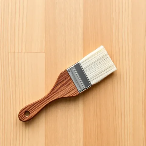 Jakim pędzlem malować drewno