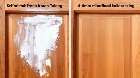 jakim wałkiem malować drzwi