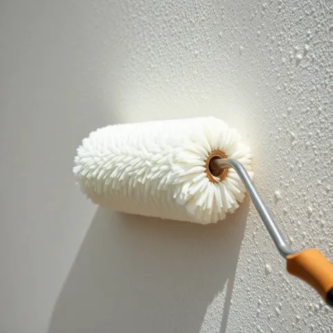 Jakim wałkiem malować nierówne ściany