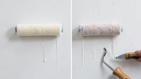 jakim wałkiem najlepiej malować ściany