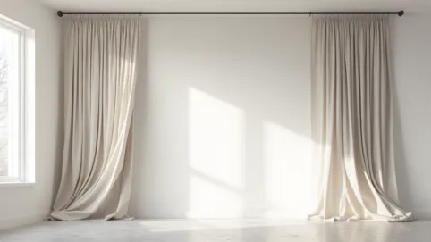 Karnisz na całą ścianę