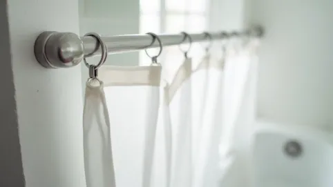 karnisz teleskopowy rozporowy