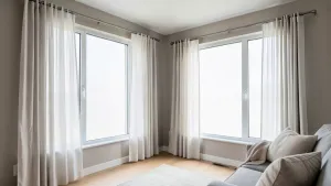 karnisze na okno narożne