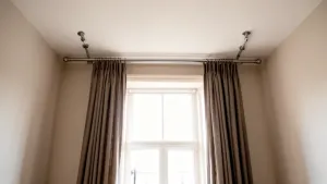 karnisze przykręcane do sufitu