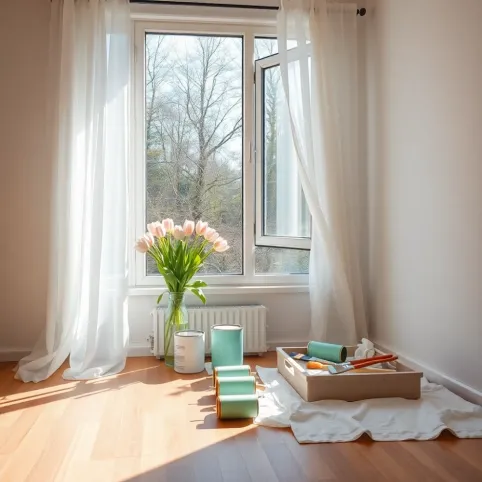 Kiedy malować mieszkanie