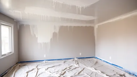 Kolejność malowania ścian i sufitu