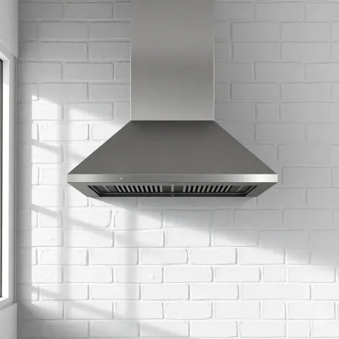 Kominek wentylacyjny ścienny do okapu