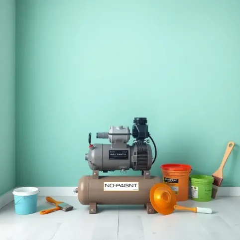 Kompresor do malowania ścian