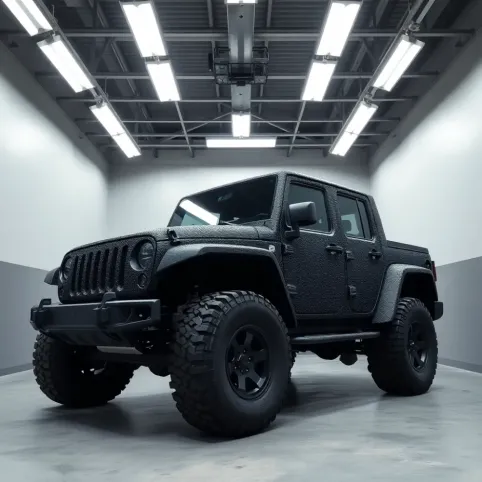 Koszt malowania auta raptorem