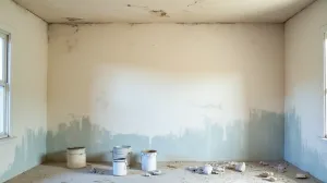 koszt malowania sufitu po zalaniu