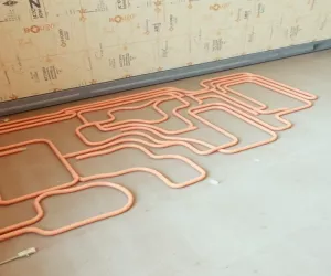 Koszt ogrzewania podłogowego dom 120m2