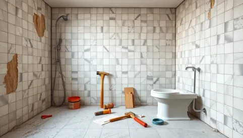 Koszt remontu łazienki 5m2 robocizna 2025