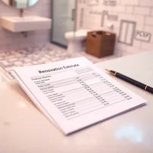 Kosztorys remontu łazienki dla PFRON