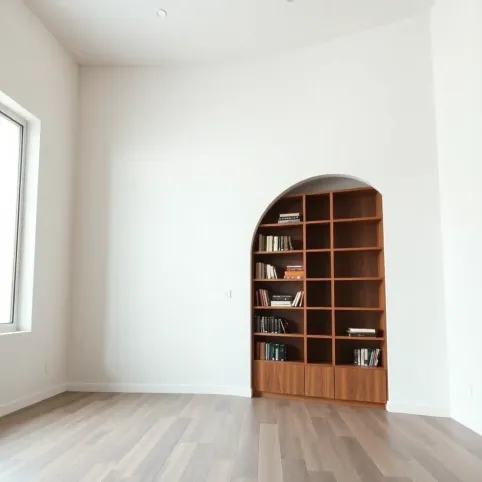 Krzywe ściany a meble na wymiar