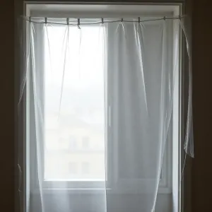 KURTYNA na drzwi remont