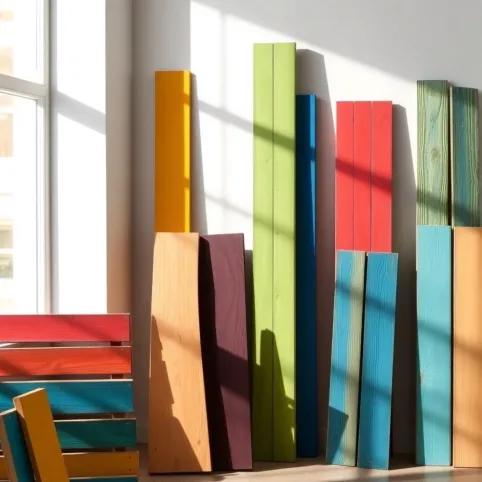 Lamele do malowania inspiracje