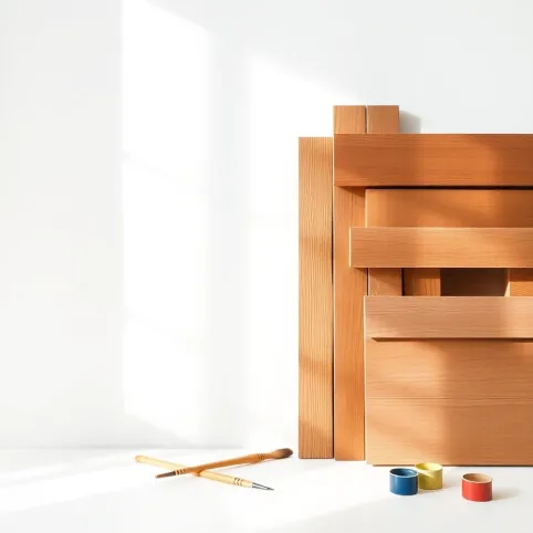 Lamele drewniane do malowania