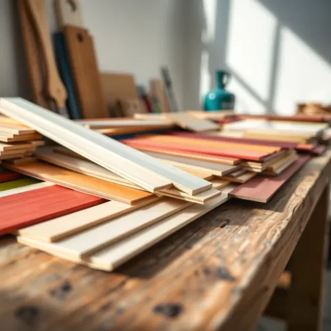 Lamele listwy do malowania