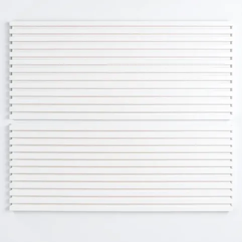 Lamele ścienne białe na filcu