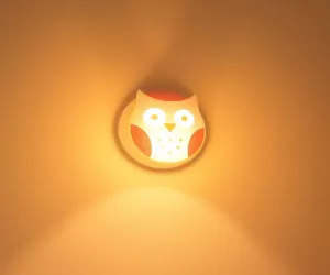 Lampa ścienna na baterie dla dzieci