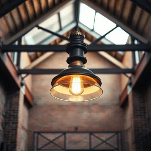 Lampa Sufitowa Styl Industrialny